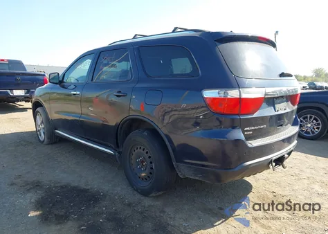 2013 Dodge Durango Crew from USA, damaged, VIN 1C4RDJDG2DC695871